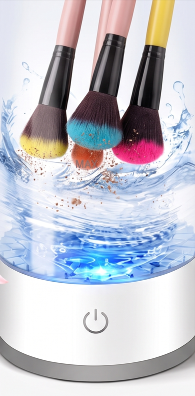Electric Makeup Brush Cleaner & Dryer ā Automatic Brush Cleaning Machine