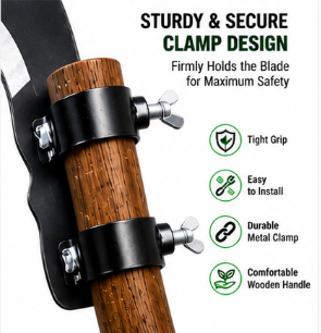 Heavy Duty Grass Sickle Cutter Head for Gardening & Coconut Tree Cutting