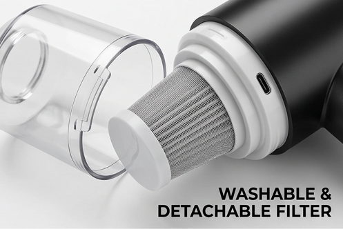 Multifunctional Air Duster Cleaner – Portable USB Rechargeable Cleaning Blower
