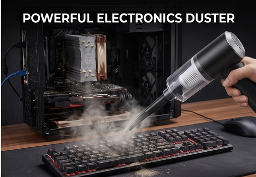 Multifunctional Air Duster Cleaner – Portable USB Rechargeable Cleaning Blower