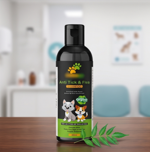 Anti-Tick & Flea Combo for Dogs & Cats – Pet Care Solution (1 Piece)