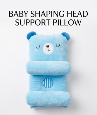 Baby Shaping Head Support Pillow – Soft Memory Foam Infant Pillow (1 Piece)