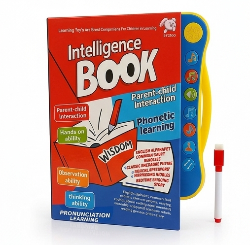 Interactive Sound Book for Children – Educational Learning & Intelligence Book (1 Piece)