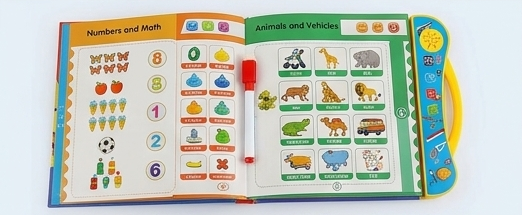 Interactive Sound Book for Children – Educational Learning & Intelligence Book (1 Piece)
