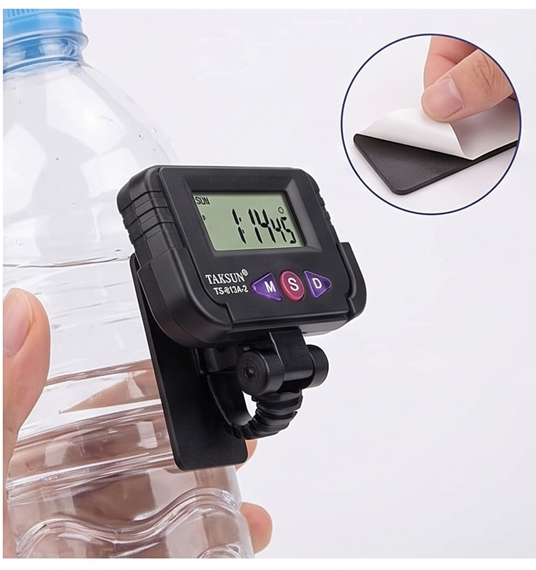 Digital Stopwatch with Flexible Stand – Precision Timer for Sports & Training (1 Piece)