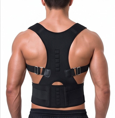 Adjustable Posture Corrector Belt for Men & Women – Comfortable Back Support