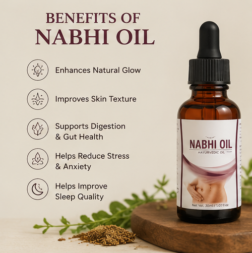 Nabhi Therapy Oil – Herbal Wellness Oil for Daily Personal Care | Pack of 1