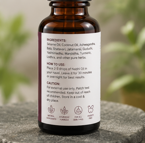Nabhi Therapy Oil – Herbal Wellness Oil for Daily Personal Care | Pack of 1