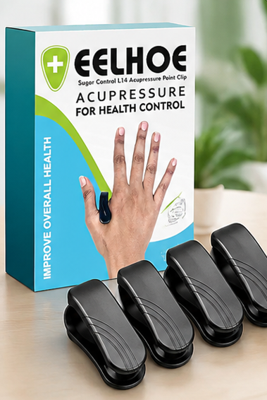 LI4 Acupressure Point Clip – Hand Acupressure Massage Clip (Pack of 1)