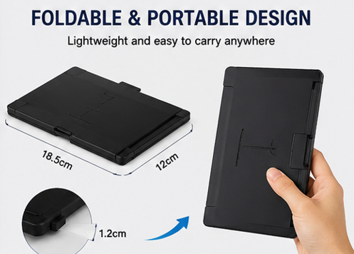Mobile Phone Video Screen Magnifier – HD Screen Enlarger with Foldable Stand for Movies, Videos & Gaming