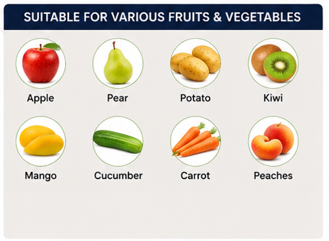 Electronic Fruit Peeler – Automatic Fruit & Vegetable Peeling Machine for Quick & Easy Kitchen Preparation