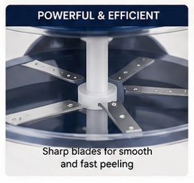 Electronic Fruit Peeler – Automatic Fruit & Vegetable Peeling Machine for Quick & Easy Kitchen Preparation