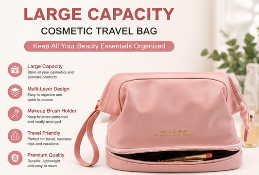 Large Capacity Cosmetic Travel Bag