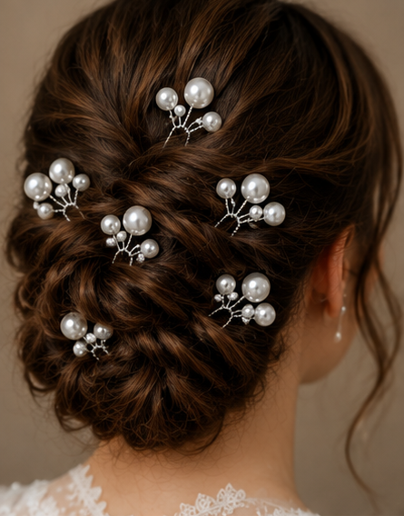 Pearl Bridal Wedding Hair Pins – 18 Pcs