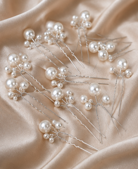 Pearl Bridal Wedding Hair Pins – 18 Pcs