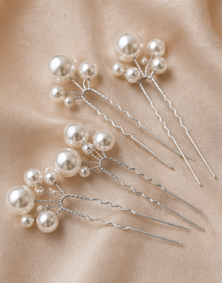 Pearl Bridal Wedding Hair Pins – 18 Pcs