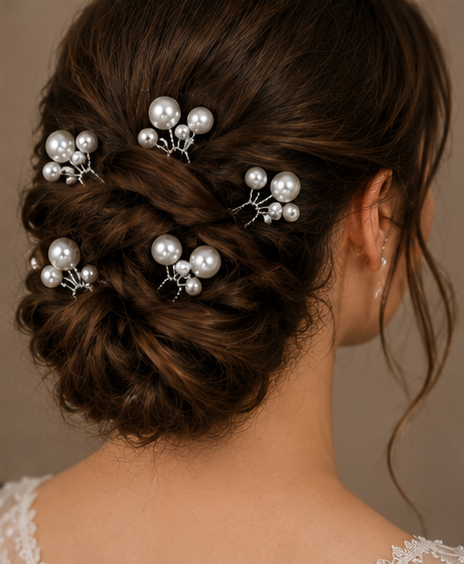 Pearl Bridal Wedding Hair Pins – 18 Pcs