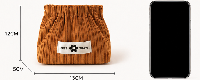 Mini Elastic Storage Bag for Women
