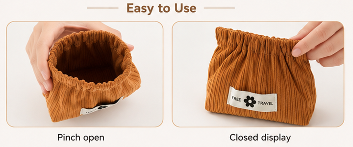 Mini Elastic Storage Bag for Women