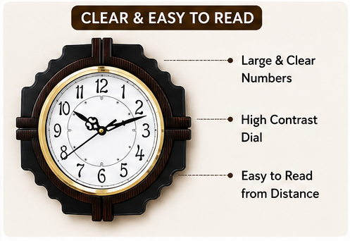 Premium Quality Analog Wall Clock