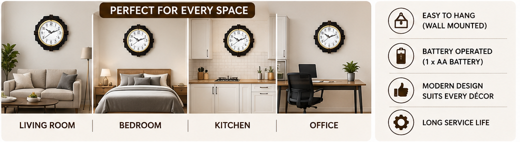 Premium Quality Analog Wall Clock