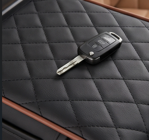 Premium PU Leather Car Armrest Cover – Soft, Scratch-Resistant & Universal Fit