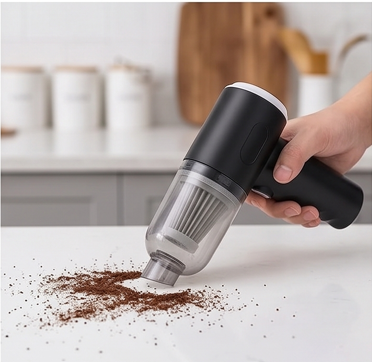 3-in-1 Portable Vacuum Cleaner, Air Blower & Mini Dust Buster (USB Rechargeable)