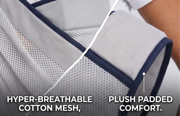 Adjustable Baby Sling Carrier – Breathable Cotton Mesh Hip Carrier for New-borns (1 Piece)