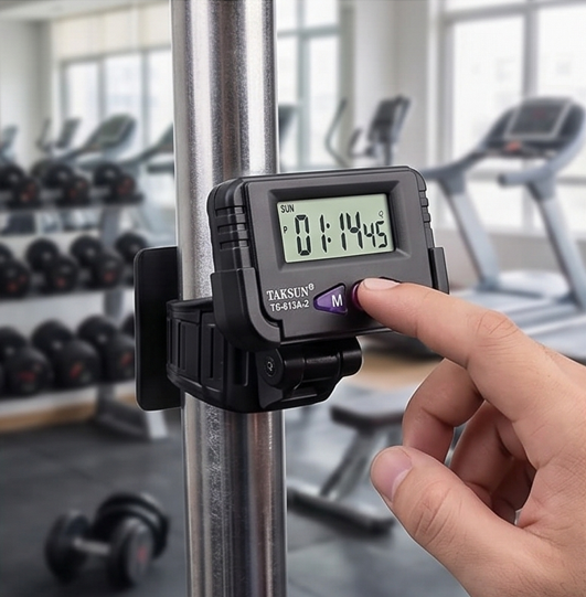 Digital Stopwatch with Flexible Stand – Precision Timer for Sports & Training (1 Piece)