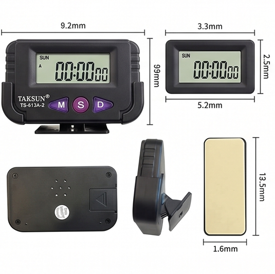 Digital Stopwatch with Flexible Stand – Precision Timer for Sports & Training (1 Piece)