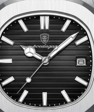 Luxury Stainless Steel Analog Wristwatch – Elegant Minimalist Design (1 Piece)