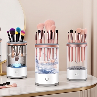 Electric Makeup Brush Cleaner & Dryer – Automatic Brush Cleaning Machine