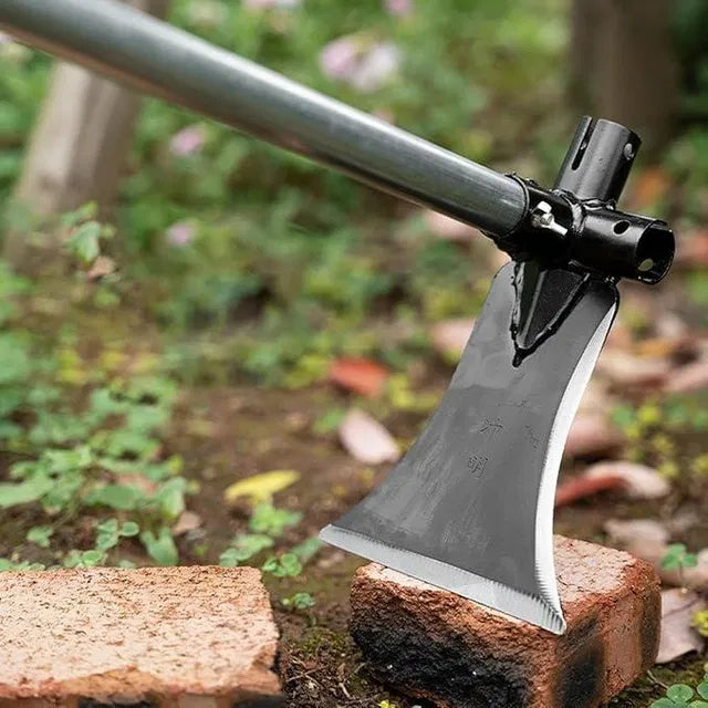 3-in-1 Heavy Duty Garden Flat Shovel for Digging, Weeding & Soil Loosening